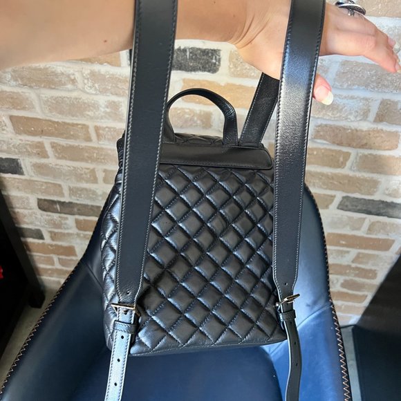 VERSACE Medusa Quilted Leather Backpack - Picture 7 of 12
